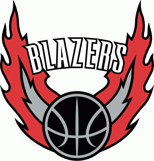 Portland Trail Blazers 2002-2004 Alternate Logo iron on transfers for T-shirts